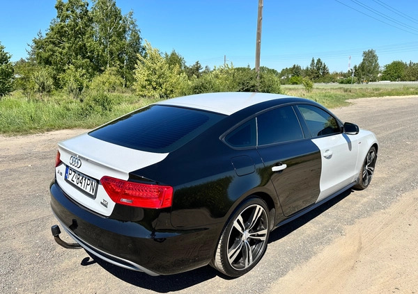 Audi A5 cena 65000 przebieg: 219000, rok produkcji 2015 z Poznań małe 79